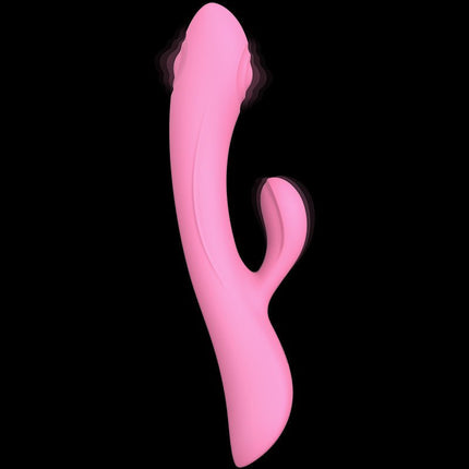Love to Love BUNNY & CLYDE Rabbit Vibrator met "tapping" functie - roze-Erotiekvoordeel.nl