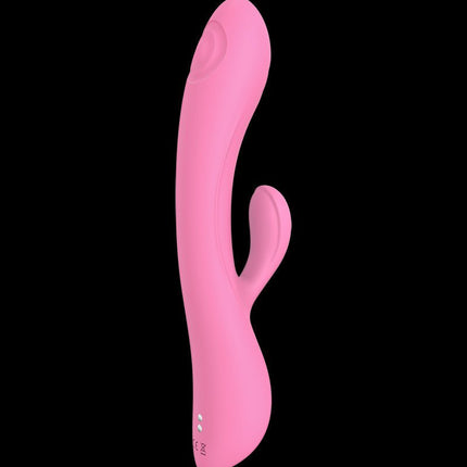 Love to Love BUNNY & CLYDE Rabbit Vibrator met "tapping" functie - roze-Erotiekvoordeel.nl