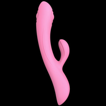 Love to Love BUNNY & CLYDE Rabbit Vibrator met "tapping" functie - roze-Erotiekvoordeel.nl