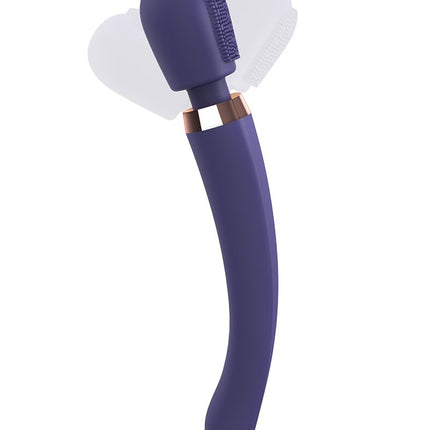 Love to Love Brush Crush Wand Vibrator - paars-Erotiekvoordeel.nl