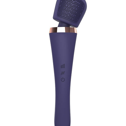 Love to Love Brush Crush Wand Vibrator - paars-Erotiekvoordeel.nl