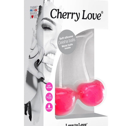 Love to Love Cherry Love Duoballs vaginale balletjes - Erotiekvoordeel.nl