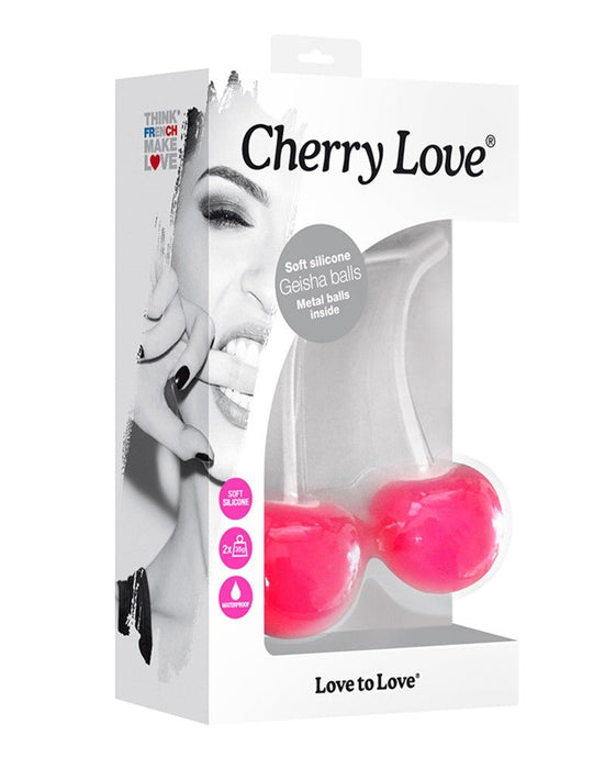 Love to Love Cherry Love Duoballs vaginale balletjes - Erotiekvoordeel.nl