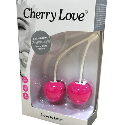 Love to Love Cherry Love Duoballs vaginale balletjes - Erotiekvoordeel.nl