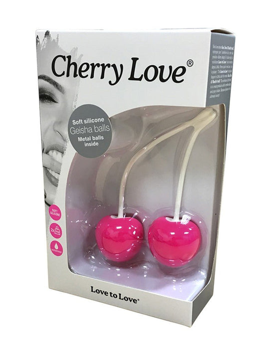 Love to Love Cherry Love Duoballs vaginale balletjes - Erotiekvoordeel.nl