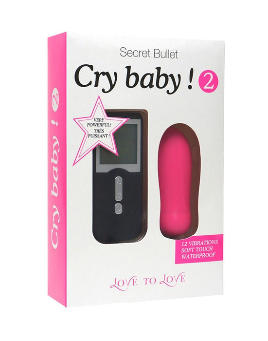 Love to Love Cry Baby 2 vibrerend eitje - Erotiekvoordeel.nl