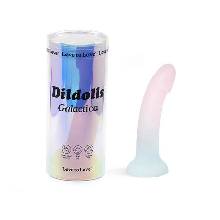 Love to Love - Dildoll Daydream - Kleurrijke Dildo - Siliconen-Erotiekvoordeel.nl