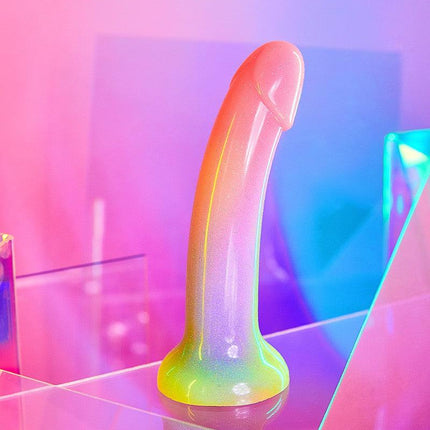Love to Love - Dildoll Stargazer - Kleurrijke Dildo - Siliconen-Erotiekvoordeel.nl