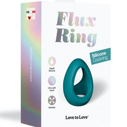 Love to Love Flexibele Cockring FLUX RING - zeegroen - Erotiekvoordeel.nl