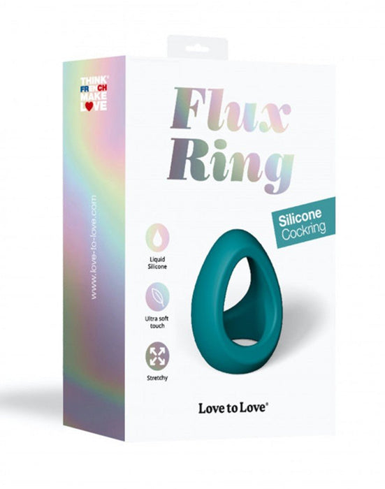 Love to Love Flexibele Cockring FLUX RING - zeegroen - Erotiekvoordeel.nl