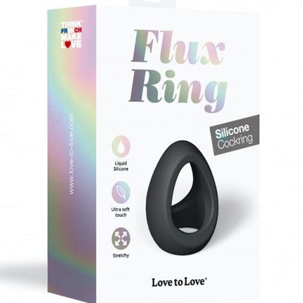 Love to Love Flexibele Cockring FLUX RING - zwart - Erotiekvoordeel.nl