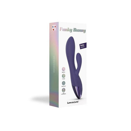 Love to Love - Funky Bunny - Rabbit Vibrator - Paars-Erotiekvoordeel.nl