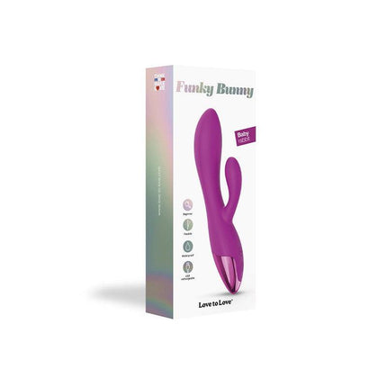 Love to Love - Funky Bunny - Rabbit Vibrator - Roze-Erotiekvoordeel.nl