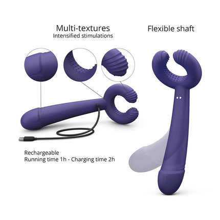 Love to Love Multi Vibrator PLEASE ME - paars-Erotiekvoordeel.nl