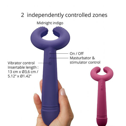 Love to Love Multi Vibrator PLEASE ME - paars-Erotiekvoordeel.nl