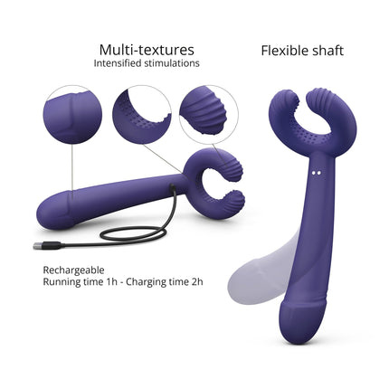 Love to Love Multi Vibrator PLEASE ME - paars-Erotiekvoordeel.nl