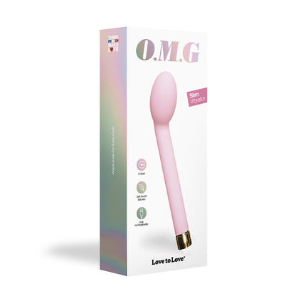 Love to Love - O.M.G. G-spot Vibrator - lichtRoze-Erotiekvoordeel.nl