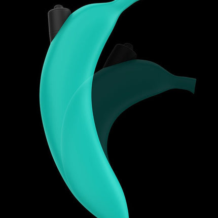 Love to Love Oh Oui Banaan Vibrator - turquoise-Erotiekvoordeel.nl