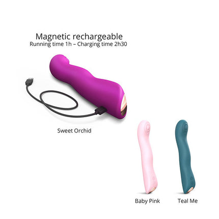 Love to Love P-spot & G-spot Vibrator SWAP met tapping functie - dieproze-Erotiekvoordeel.nl