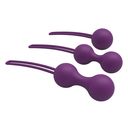 Love to Love Per'fit Kit Kegel Balletjes Bekkenbodem Training - paars-Erotiekvoordeel.nl