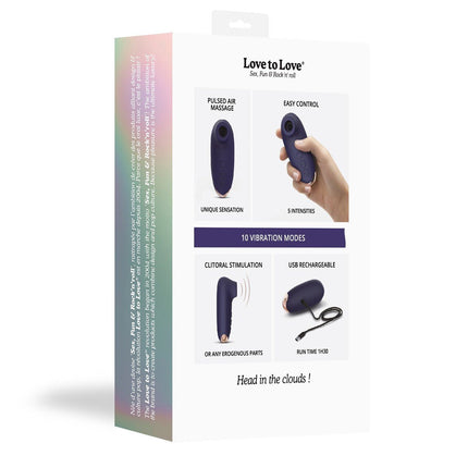 Love to Love Pleas'air Luchtdruk Clitoris Stimulator - Paars-Erotiekvoordeel.nl