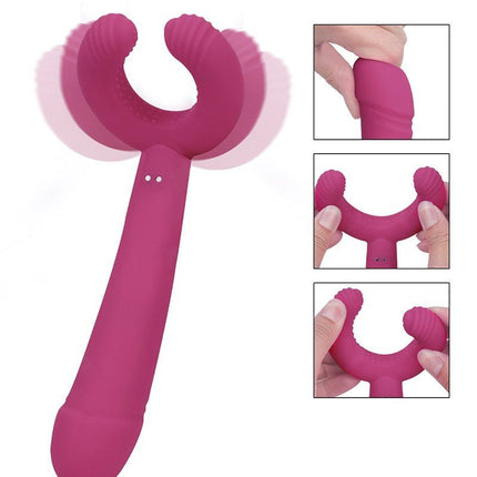 Love to Love Please Me Vibrator, Masturbator en dubbele penetrator in één - Erotiekvoordeel.nl