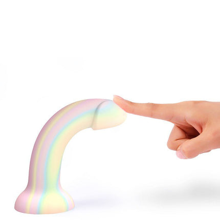 Love to Love Siliconen Dildo FANTASIA - glow-in-the-dark pastel-Erotiekvoordeel.nl