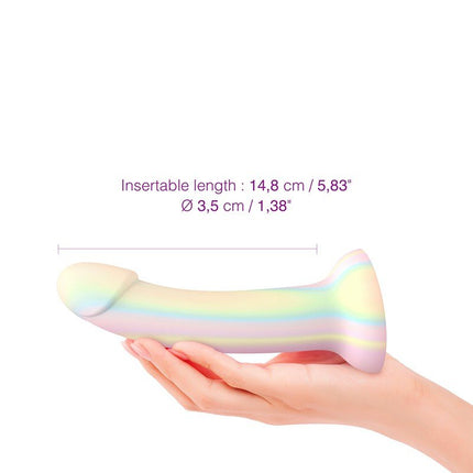 Love to Love Siliconen Dildo FANTASIA - glow-in-the-dark pastel-Erotiekvoordeel.nl