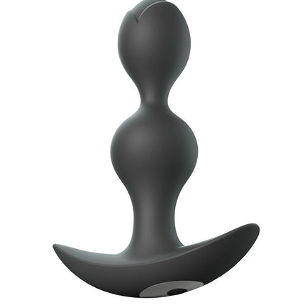 Love to Love Twinny Bud Buigbare Vibrerende Buttplug - zwart - Erotiekvoordeel.nl