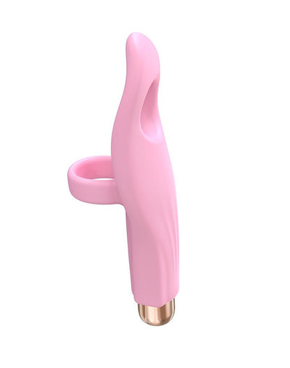Love to Love Vibrating Tickle Me Vinger Vibrator - roze - Erotiekvoordeel.nl