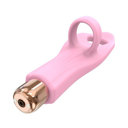 Love to Love Vibrating Tickle Me Vinger Vibrator - roze - Erotiekvoordeel.nl