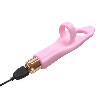Love to Love Vibrating Tickle Me Vinger Vibrator - roze - Erotiekvoordeel.nl