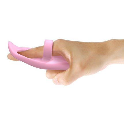 Love to Love Vibrating Tickle Me Vinger Vibrator - roze - Erotiekvoordeel.nl