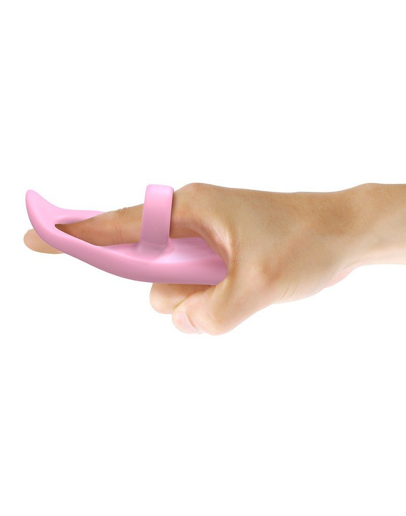 Love to Love Vibrating Tickle Me Vinger Vibrator - roze - Erotiekvoordeel.nl