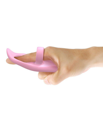 Love to Love Vibrating Tickle Me Vinger Vibrator - roze - Erotiekvoordeel.nl
