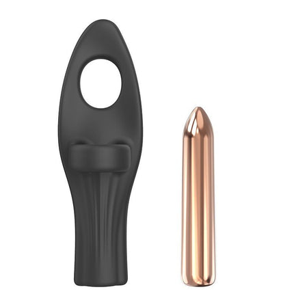 Love to Love Vibrating Tickle Me Vinger Vibrator - zwart - Erotiekvoordeel.nl