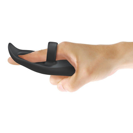 Love to Love Vibrating Tickle Me Vinger Vibrator - zwart - Erotiekvoordeel.nl