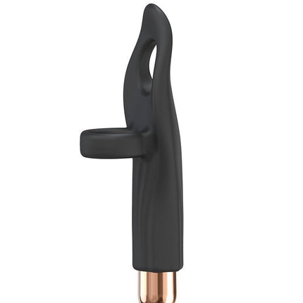 Love to Love Vibrating Tickle Me Vinger Vibrator - zwart - Erotiekvoordeel.nl