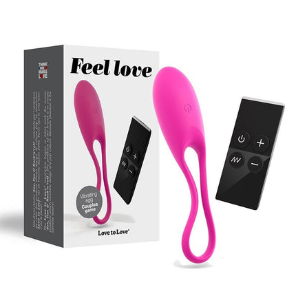Love to Love Vibrerend Ei met remote control Feel the Love - Erotiekvoordeel.nl