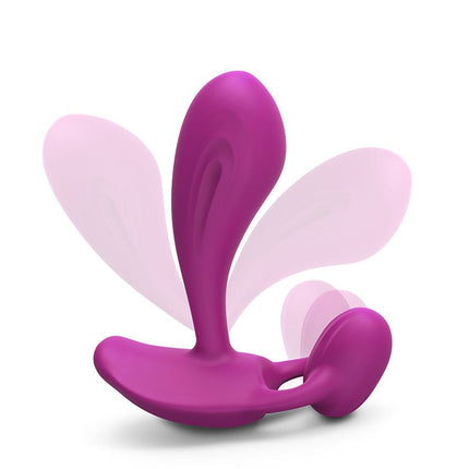 Love to Love - Witty - P-spot/Anaal & G-spot Vibrator met Afstandsbediening - Roze-Erotiekvoordeel.nl