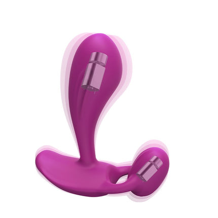 Love to Love - Witty - P-spot/Anaal & G-spot Vibrator met Afstandsbediening - Roze-Erotiekvoordeel.nl