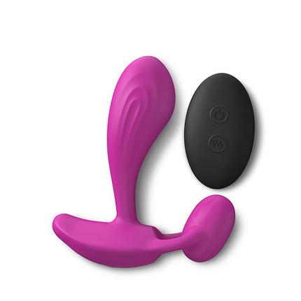 Love to Love - Witty - P-spot/Anaal & G-spot Vibrator met Afstandsbediening - Roze-Erotiekvoordeel.nl