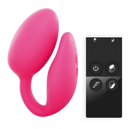 Love to Love Wonderlove Partnervibrator met 2 motoren en afstandsbediening - roze - Erotiekvoordeel.nl