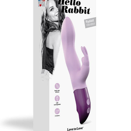 Love to love Hello Rabbit Tarzan Vibrator - lila - Erotiekvoordeel.nl