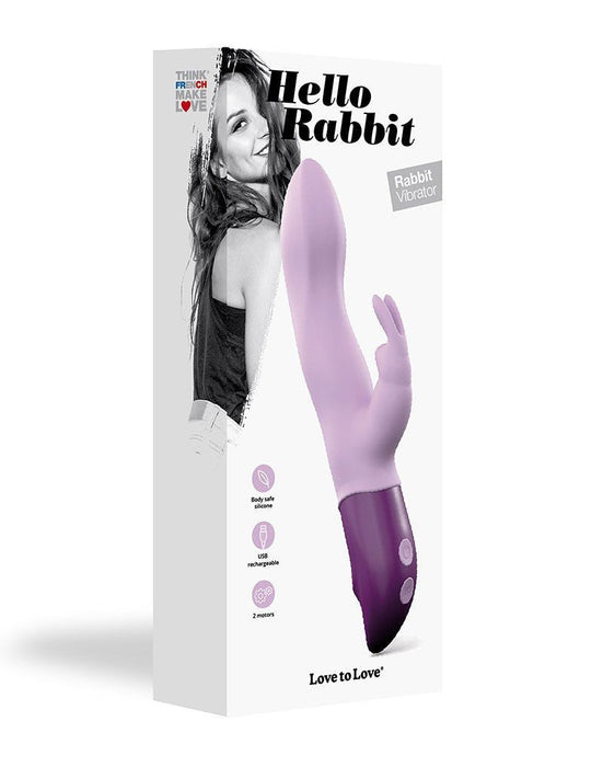 Love to love Hello Rabbit Tarzan Vibrator - lila - Erotiekvoordeel.nl