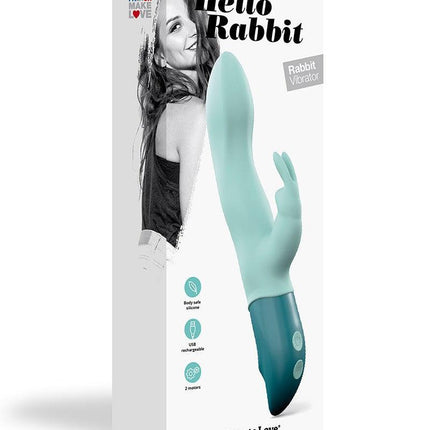 Love to love Hello Rabbit Tarzan Vibrator - mintgroen - Erotiekvoordeel.nl