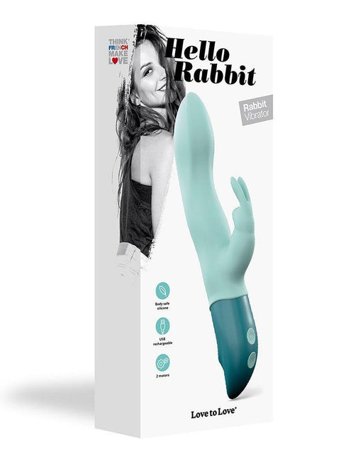 Love to love Hello Rabbit Tarzan Vibrator - mintgroen - Erotiekvoordeel.nl