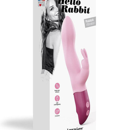 Love to love Hello Rabbit Tarzan Vibrator - roze - Erotiekvoordeel.nl