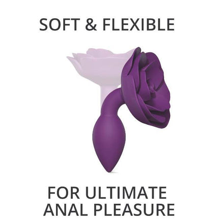 Love to love Open Roos Buttplug - maat S - paars-Erotiekvoordeel.nl