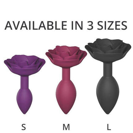 Love to love Open Roos Buttplug - maat S - paars-Erotiekvoordeel.nl
